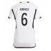 Tyskland Joshua Kimmich #6 Hemma matchtröja Dam VM 2022 Kortärmad Billigt